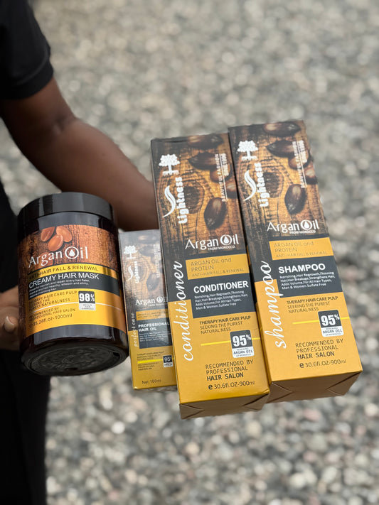 Argan Oil Anti Hair Fall  Renewal Shampoo & Conditioner Set