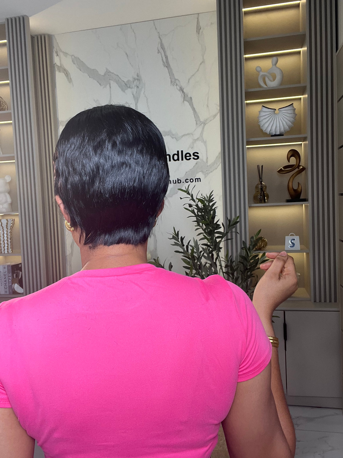 Sweat Custom Made Pixie Cut