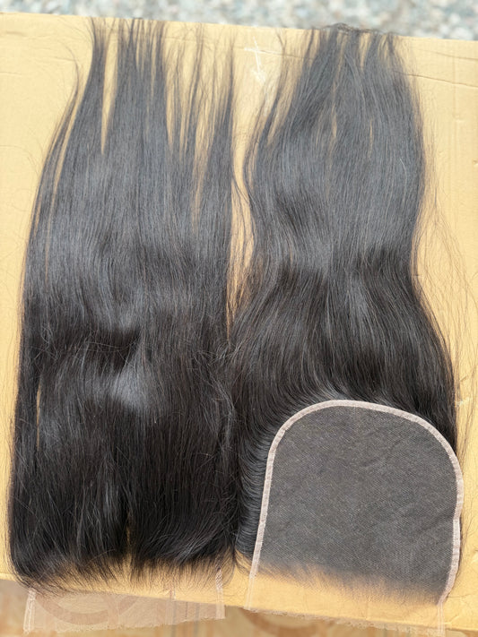 7/7 HD Straight Closure Only