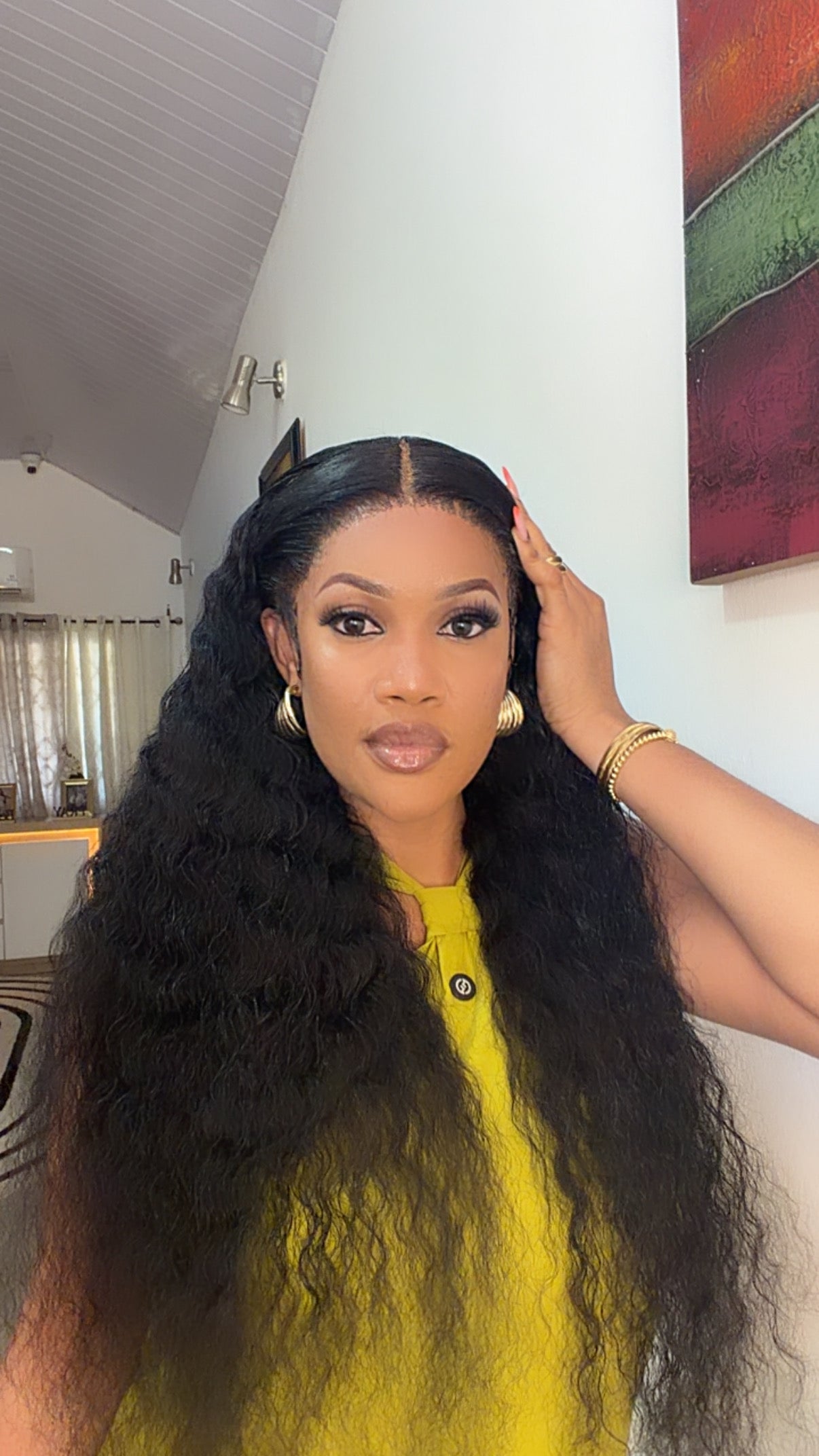 Brazilian Deepwave Frontal Wig