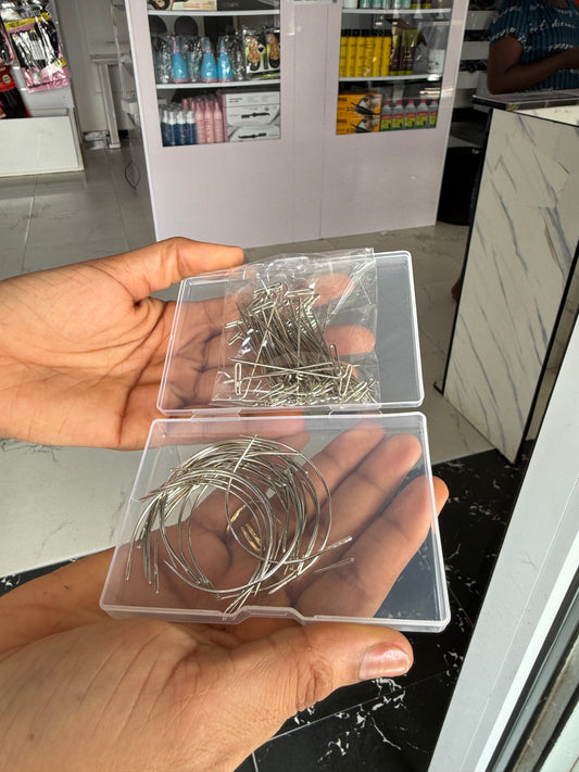Tpins + Curved Needle