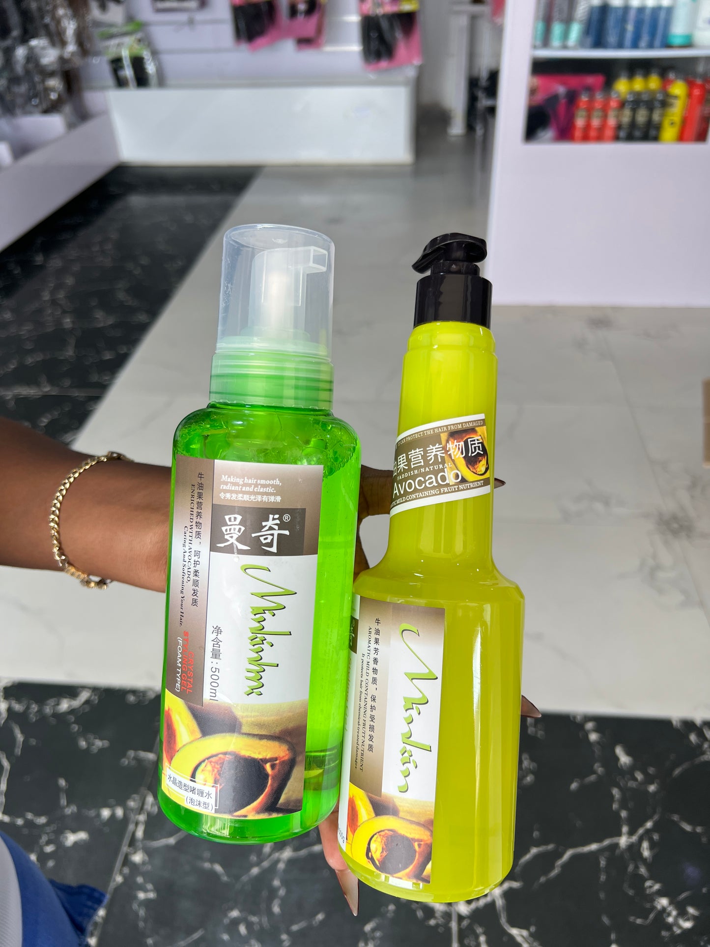 Green Bottle Mousse And Gel