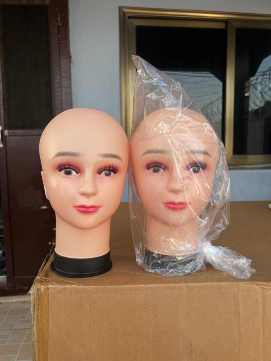 Short Non Pierceable Mannequin Head