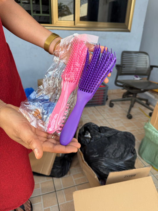 Rake Hair Brush for Detangling Curls