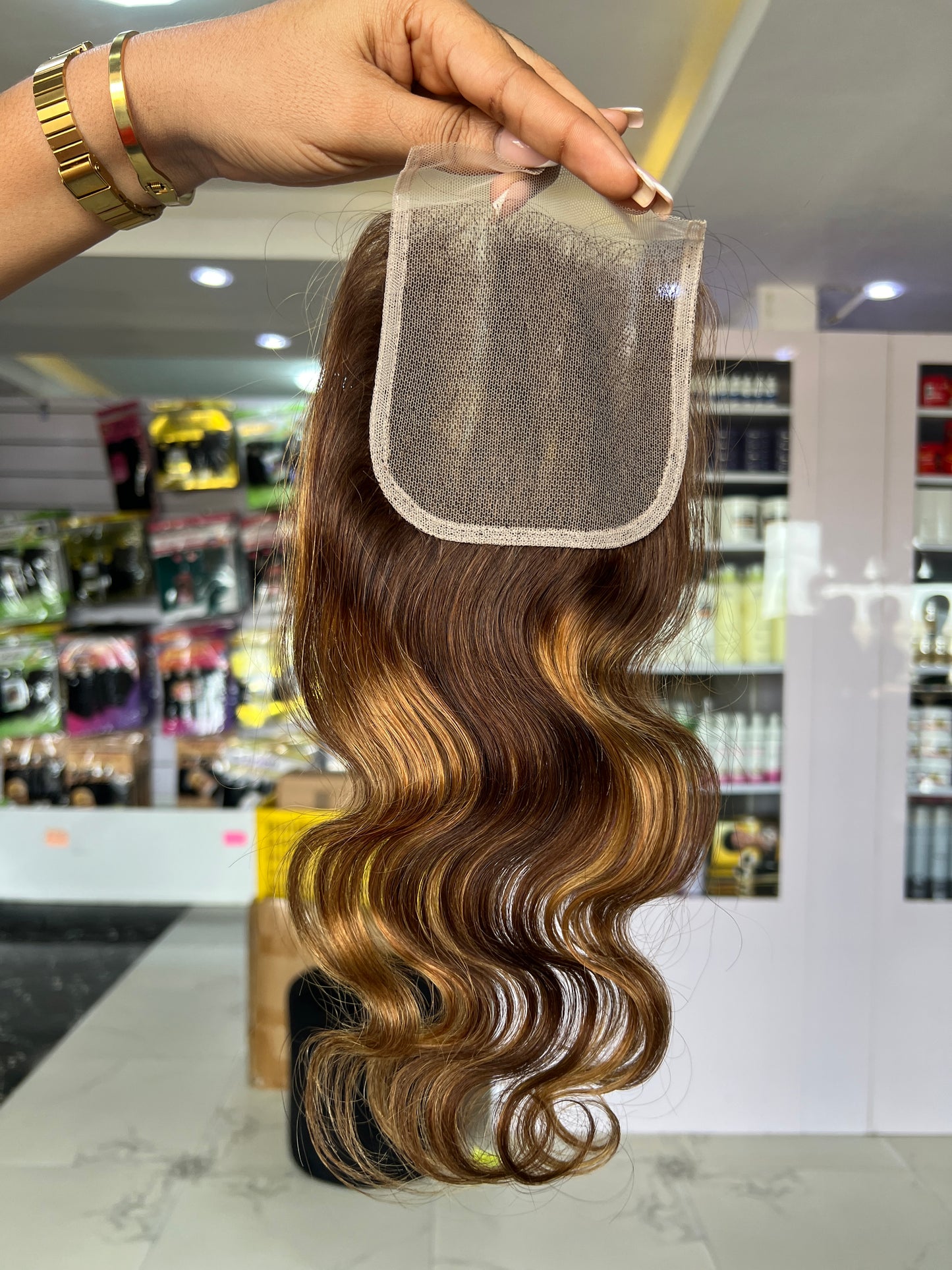 Affordable Brazilian Piano 4/4 Bodywave closure Only