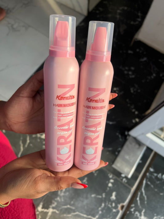 Keratin Hair Mousse